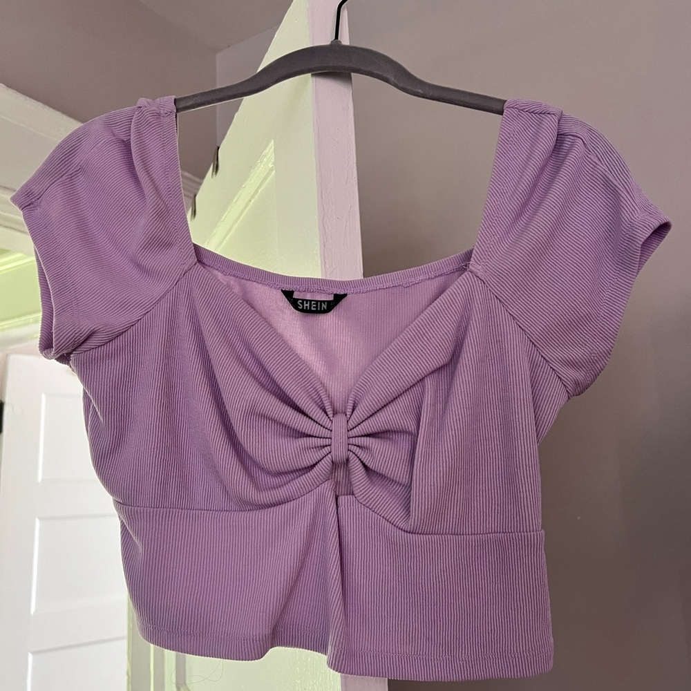 Lilac crop top!